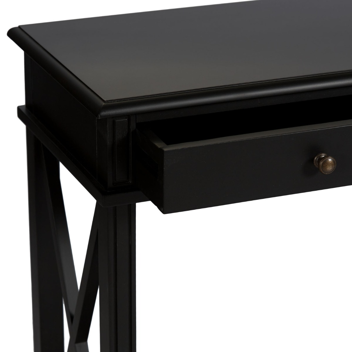 Manto Console Black, 150W x 40D x 80H cm (RRP $1190) - Image 2
