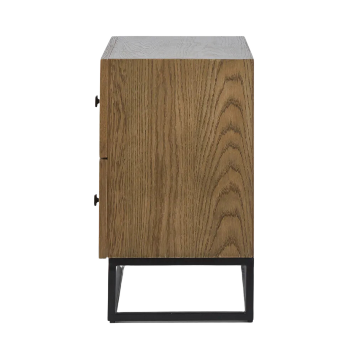 Sierra Oak Bedside, L 40cm W 70cm H 67cm (RRP $1199) - Image 3