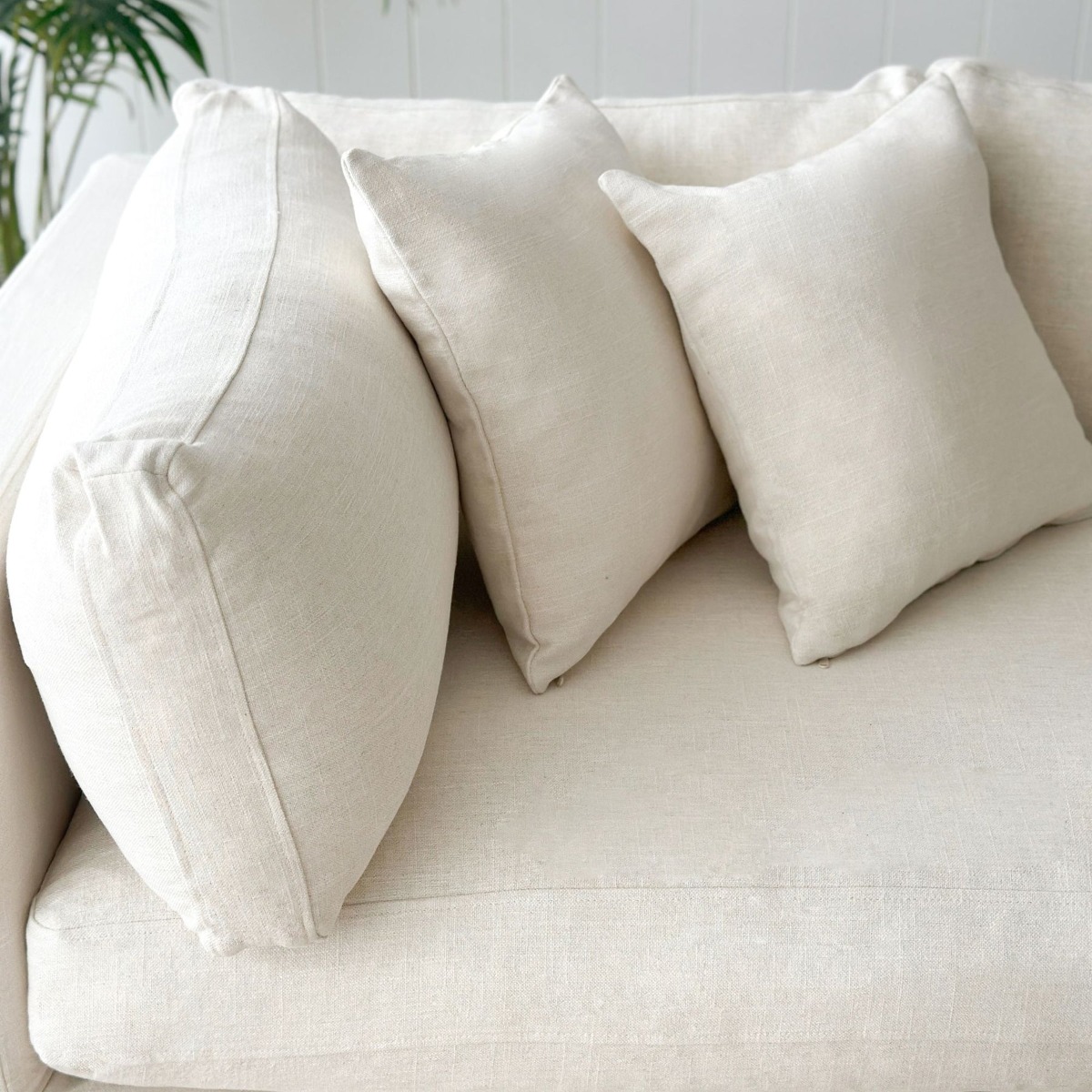 Marbella Modular Sofa Ivory Right, W 300 D 250 H 85cm (RRP $6149) - Image 9