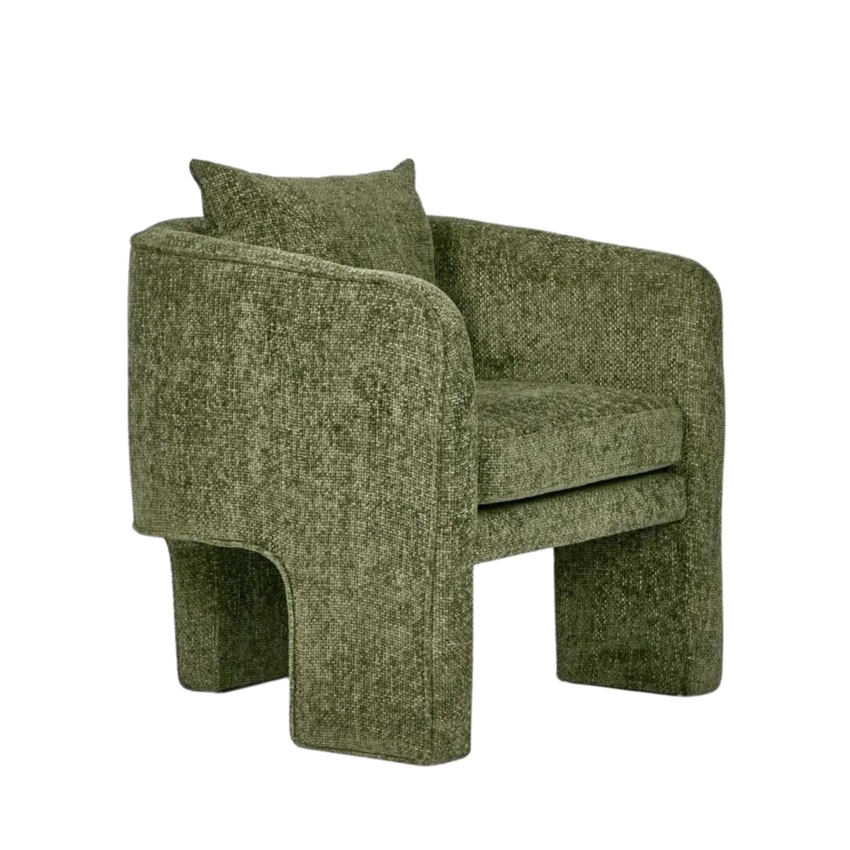 Kennedy Armchair Green, W 72cm x D 72cm x H 79.5cm (RRP $775) - Image 5