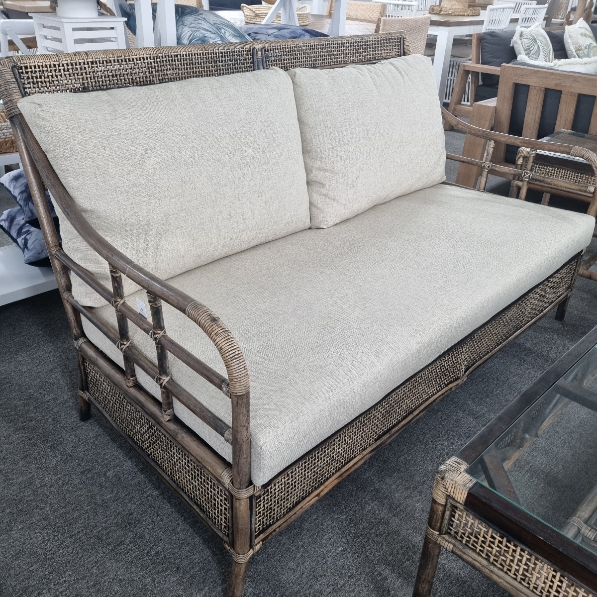 FLOORSTOCK CLEARANCE SALE "Caribbean" British Colonial Style Alfresco 5 Piece Package (RRP $3499) - Image 3