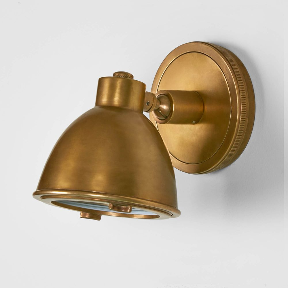 Panama Outdoor Wall Light Antique Brass (RRP $415.80) - Image 3