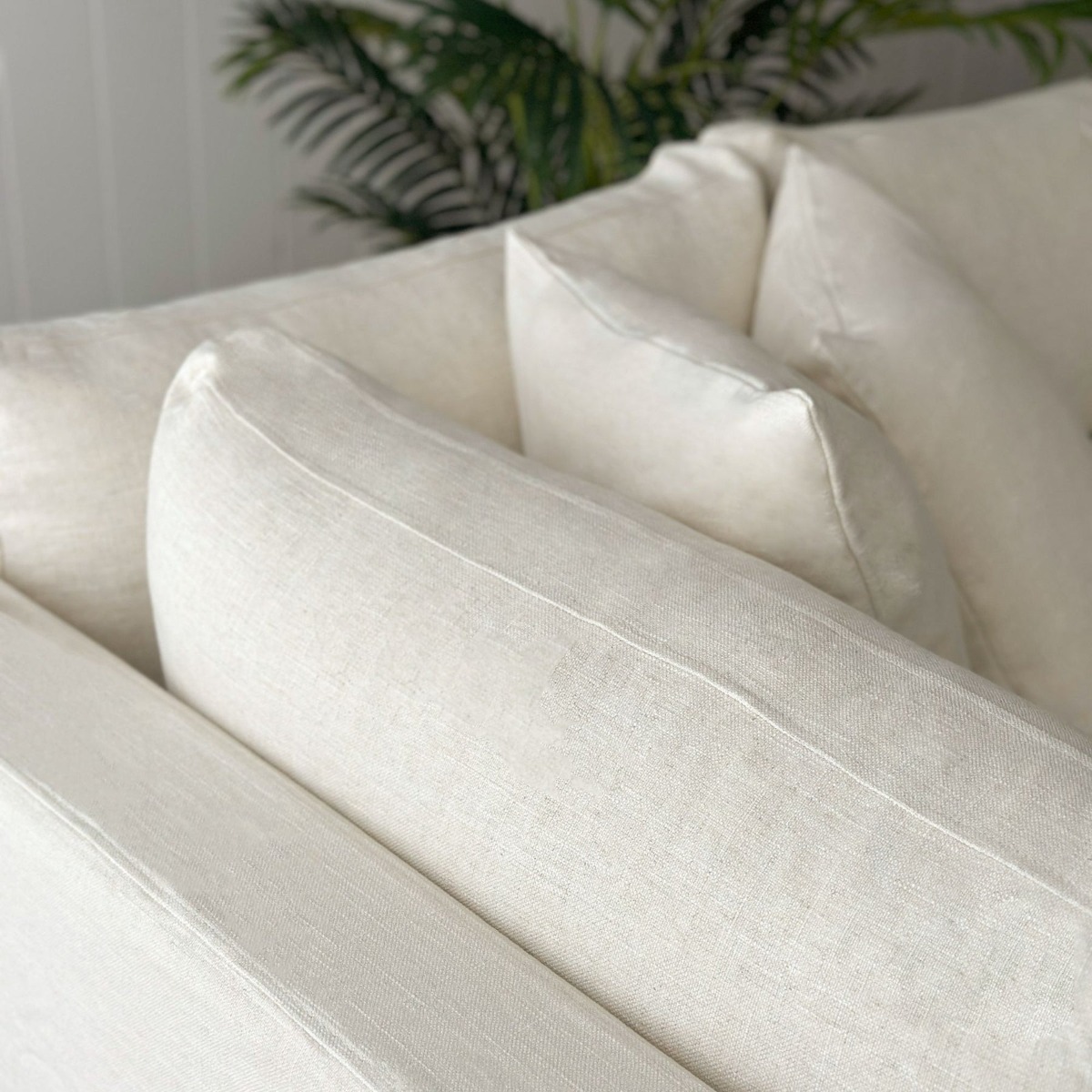 Marbella Modular Sofa Ivory Right, W 300 D 250 H 85cm (RRP $6149) - Image 10
