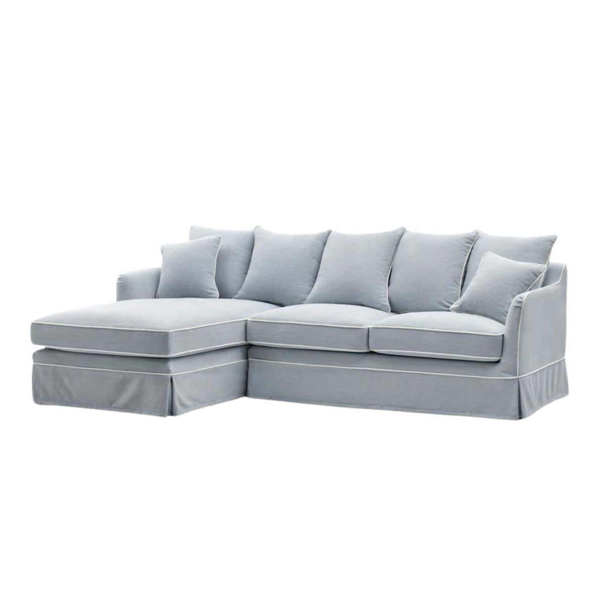 Noosa 3 Seater Left Chaise Sofa Beach, W 259cm D 166cm H 80cm (RRP $4999) - Image 2