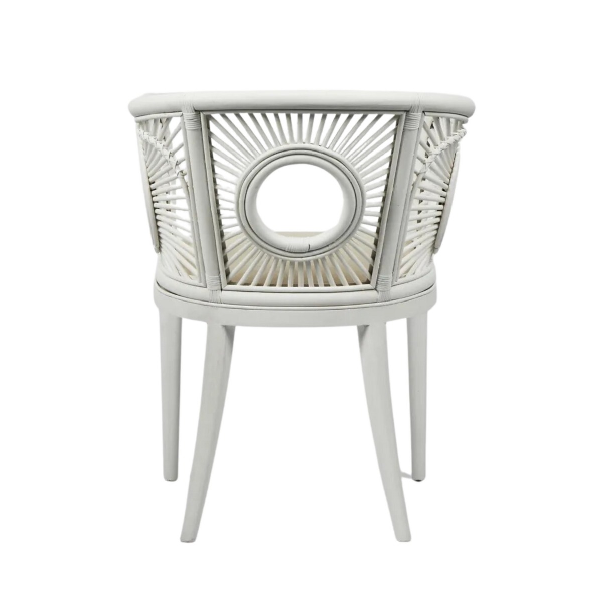 Solstice Dining Chair White, L 60cm W 59cm H 82cm (RRP $569) - Image 4