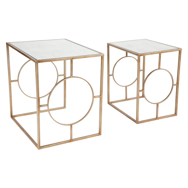 Melrose Nesting Side Tables, 51cm W x 41cm D x 51cm H (RRP $599) - Image 2