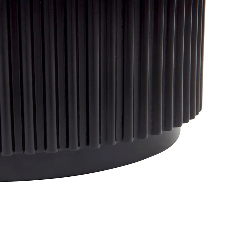 Nomad Round Side Table Black, 40cm Dia x 50cm H (RRP $693) - Image 5