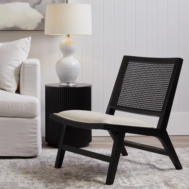 Nomad Round Side Table Black, 40cm Dia x 50cm H (RRP $693) - Image 7