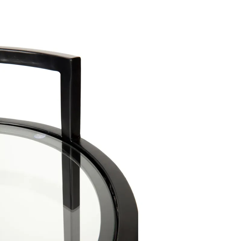 Maxie Side Table Black, 40cm Dia x 67cm H (RRP $363) - Image 4