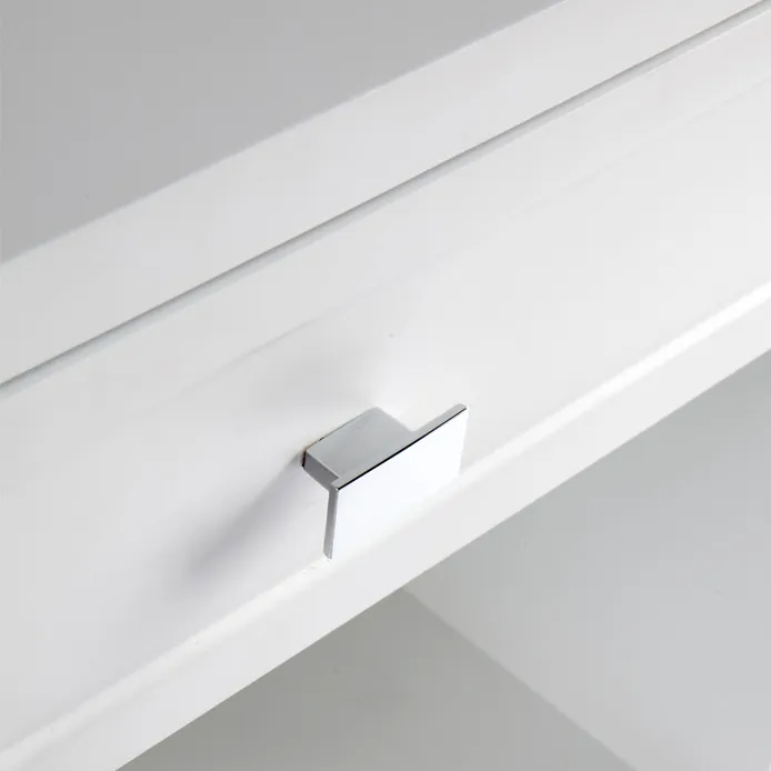 Logan Bedside Table White, 50cm W x 40cm D x 65cm H (RRP $979) - Image 7