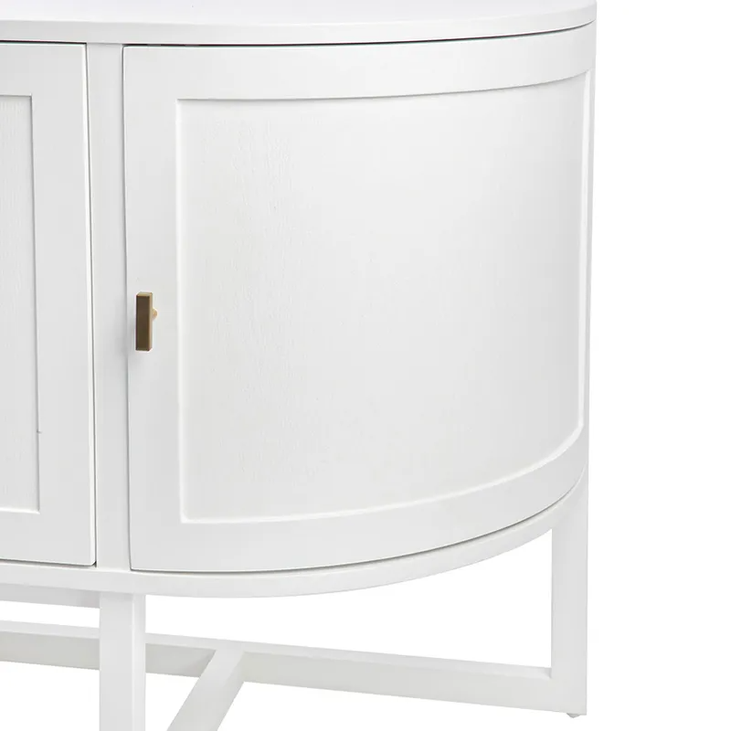 Theodore Buffet White 160cm W x 45cm D x 80cm H (RRP $3499) - Image 7