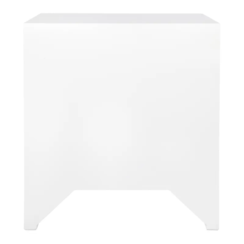 Ariana Bedside Table Large White, 67cm W x 50cm D x 76cm H (RRP $1375) - Image 6