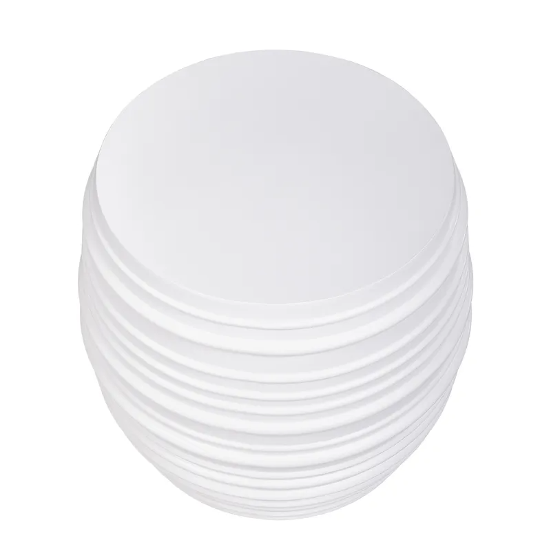 Casa Concrete Stool White, 48cm W x 48cm D x 46cm H (RRP $649) - Image 3