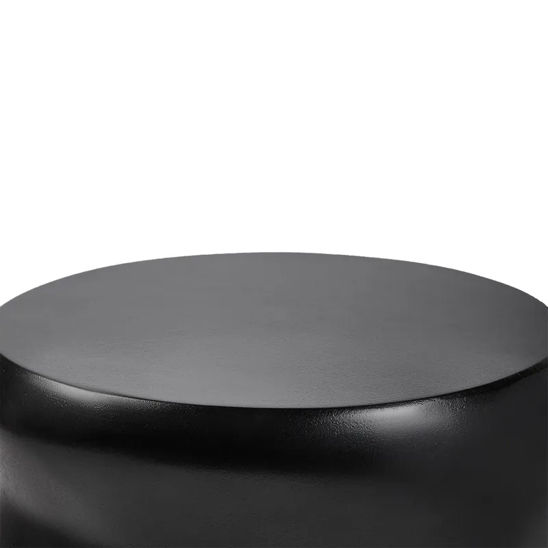 Dune Concrete Stool Black, 39cm W x 39cm D x 46cm H (RRP $407) - Image 7