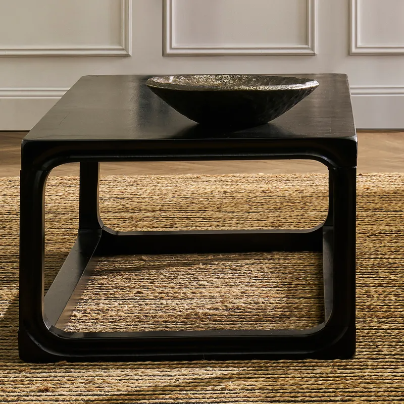 Cadie Coffee Table Black, 120cm W x 60cm D x 40cm H (RRP $649) - Image 4