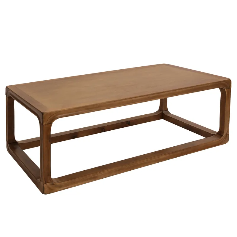 Cadie Coffee Table Walnut, 120cm W x 60cm D x 40cm H (RRP $999) - Image 3