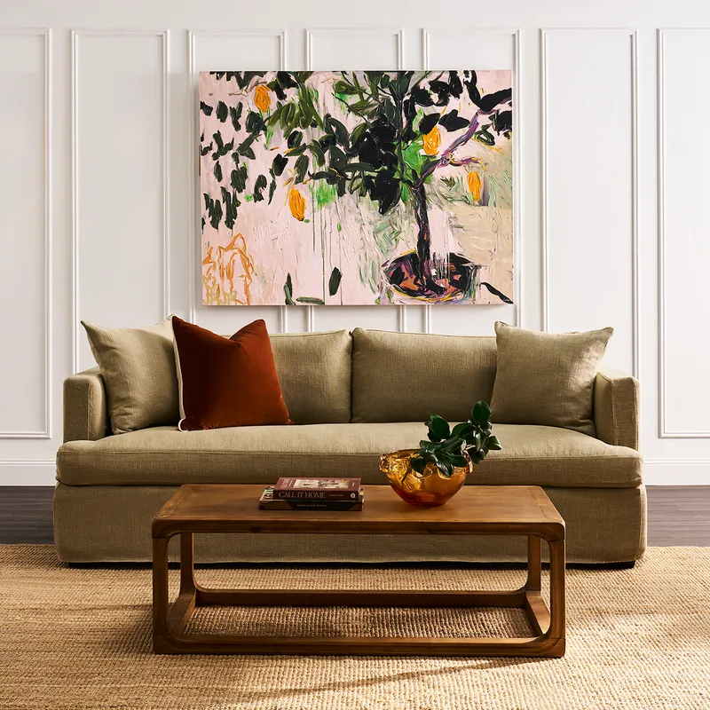 Cadie Coffee Table Walnut, 120cm W x 60cm D x 40cm H (RRP $999) - Image 4