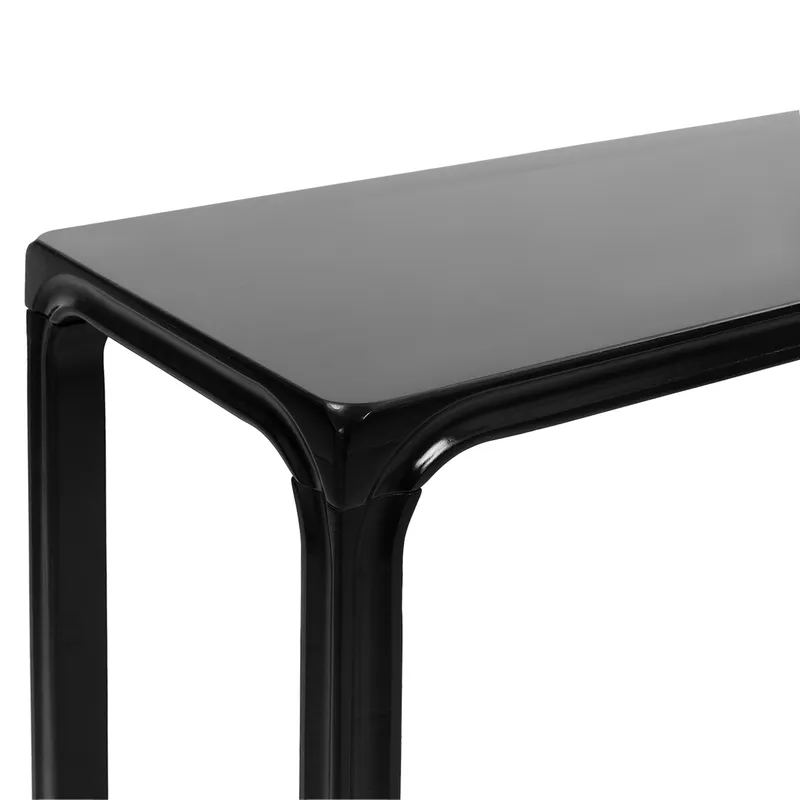 Cadie Console Table Black, 120cm W x 40cm D x 76cm H (RRP $583) - Image 6
