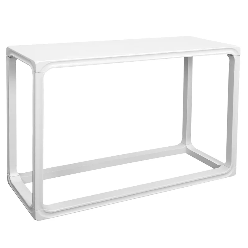 Cadie Console Table White, 120cm W x 40cm D x 76cm H (RRP $583) - Image 2