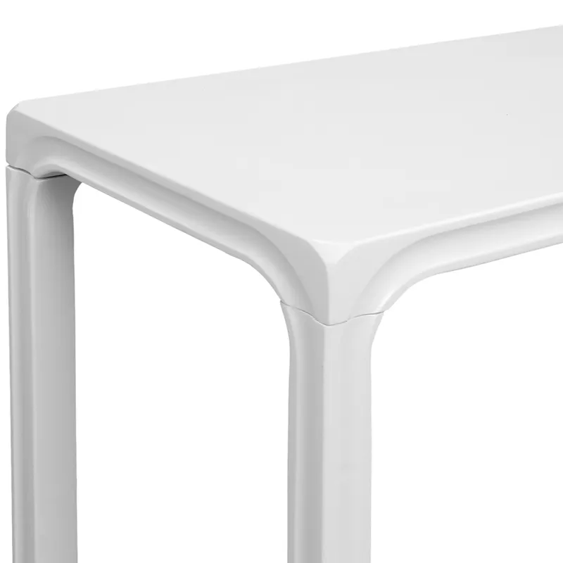 Cadie Console Table White, 120cm W x 40cm D x 76cm H (RRP $583) - Image 5
