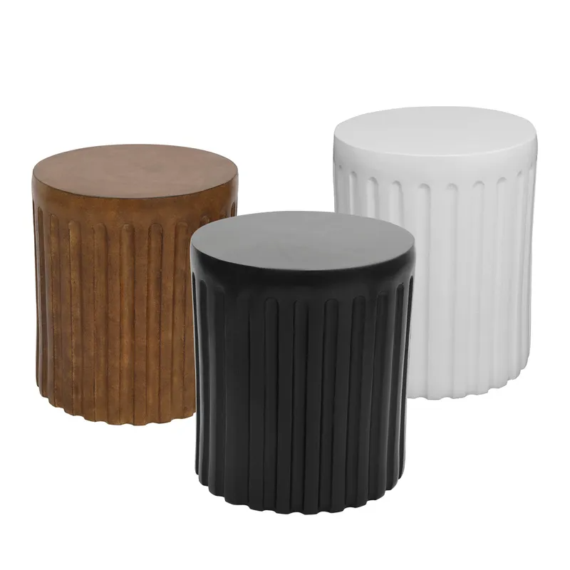 Caleb Side Table White, 39.5cm W x 39.5cm D x 47cm H (RRP $319) - Image 4