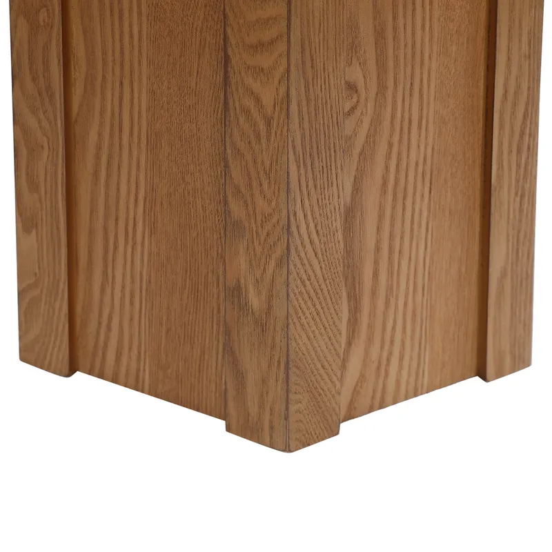 Winston Side Table Walnut, 38cm W x 33cm D x 53.5cm H (RRP $231) - Image 7