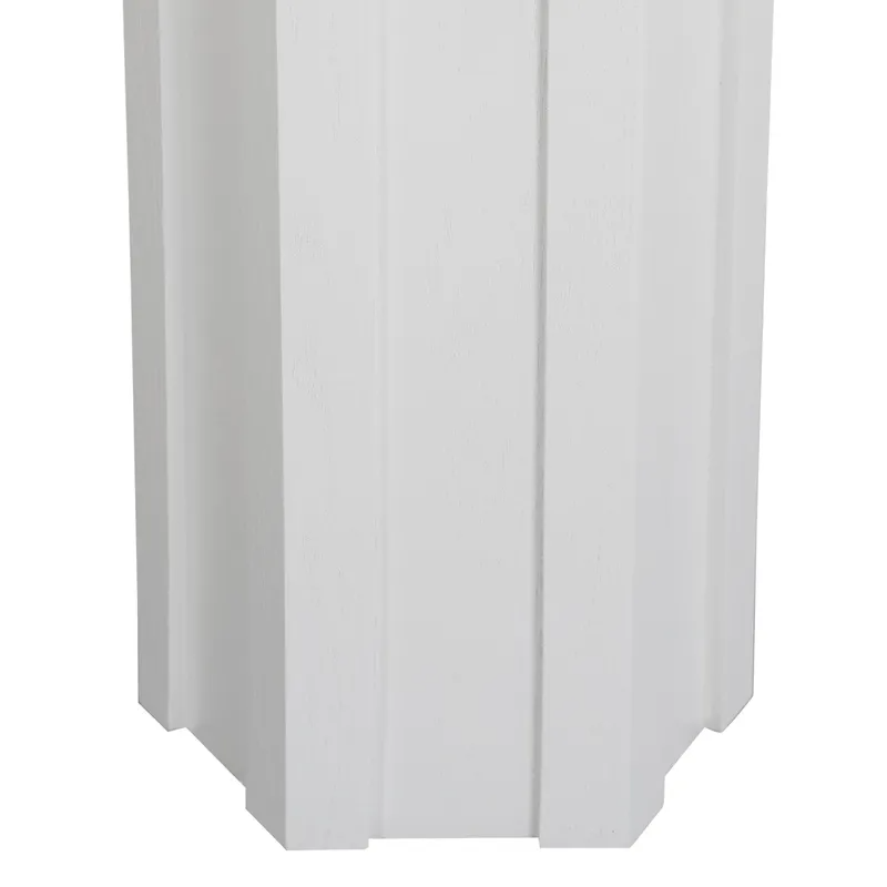 Winston Tall Side Table White, 30cm W x 26cm D x 61cm H (RRP $209) - Image 6