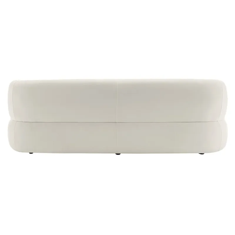 Greenwich 3 Seater Sofa Ivory Chenille, 231cm W x 91cm D x 78cm H (RRP $3949) - Image 7