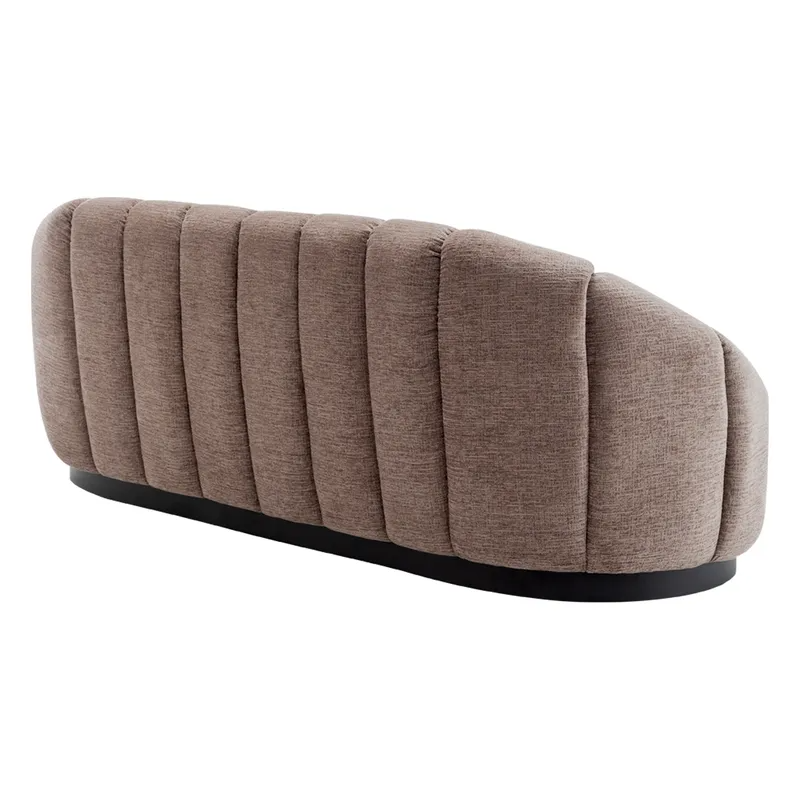 Avalon 2.5 Seater Sofa Mink Chenille, 212cm W x 107cm D x 85cm H (RRP $3619) - Image 4