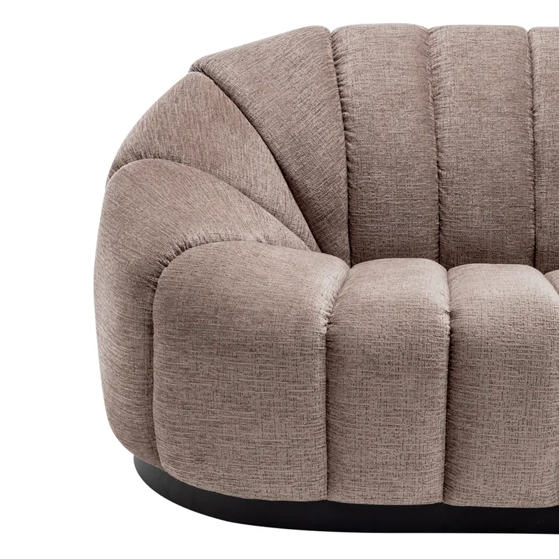 Avalon 2.5 Seater Sofa Mink Chenille, 212cm W x 107cm D x 85cm H (RRP $3619) - Image 6