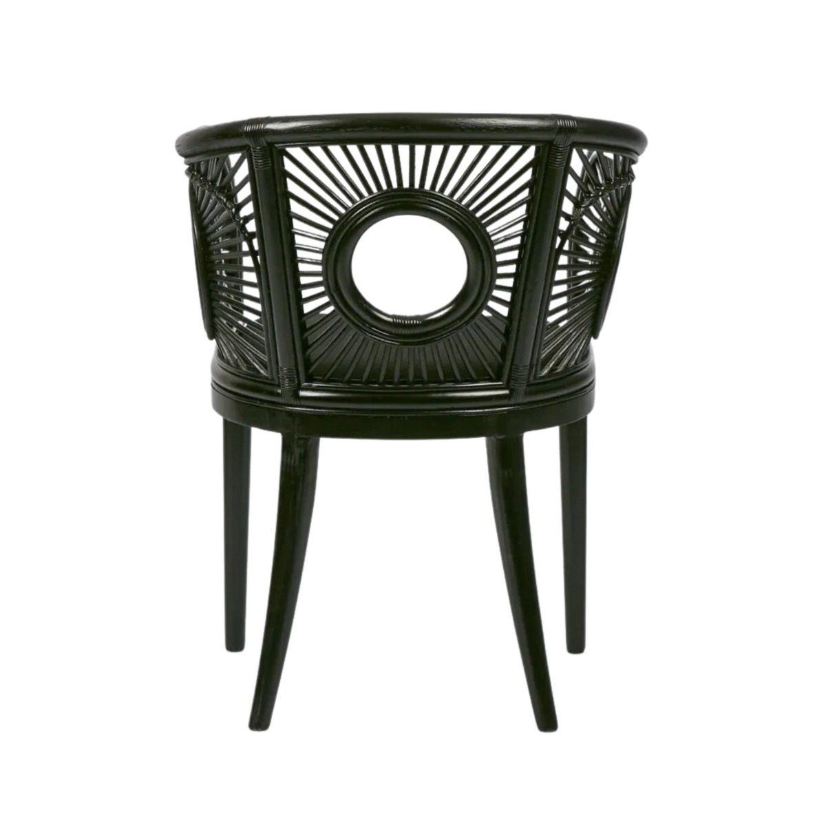 Solstice Dining Chair Black L 60cm W 59cm H 82cm (RRP $599) - Image 3