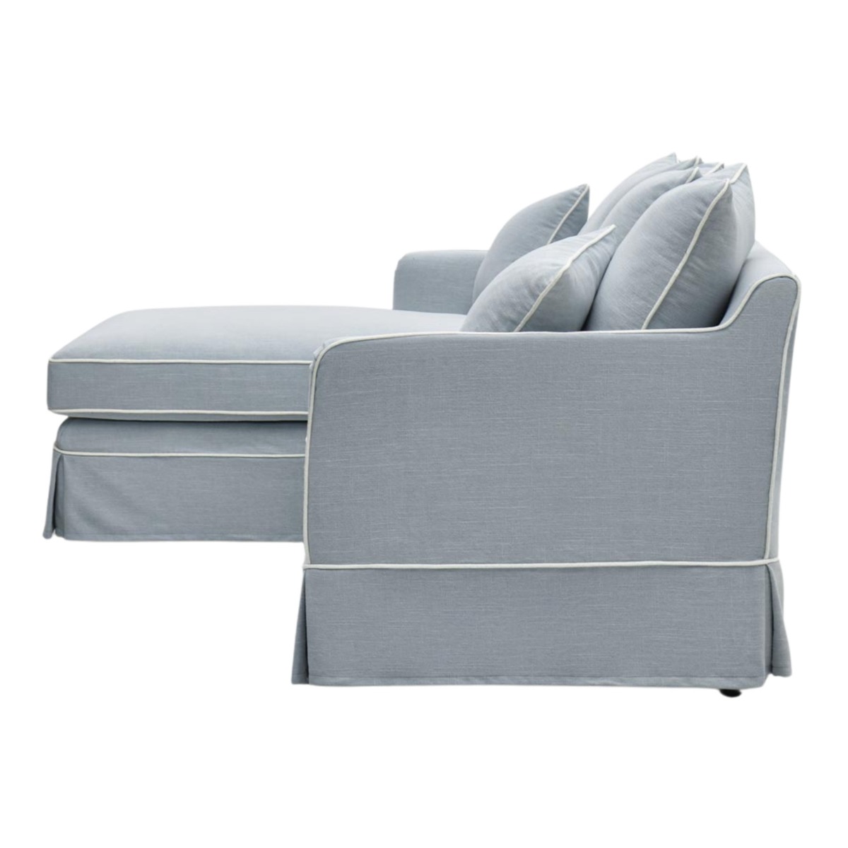Noosa 3 Seater Left Chaise Sofa Beach, W 259cm D 166cm H 80cm (RRP $4999) - Image 3