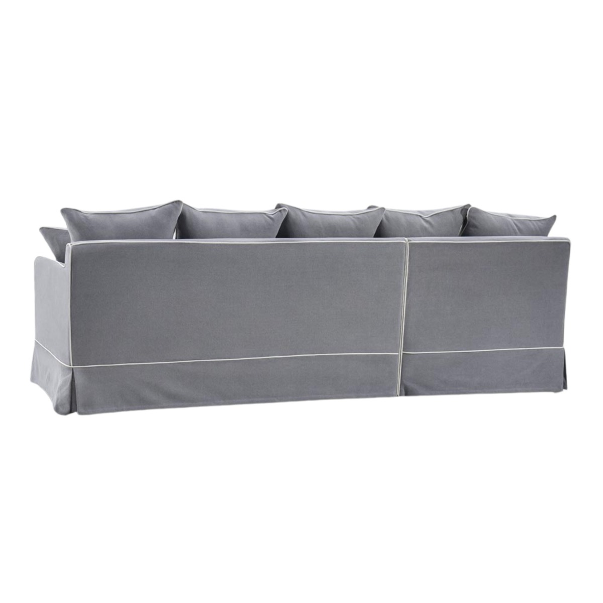 Noosa 3 Seater Left Chaise Sofa Grey, W 259cm D 166cm H 80cm (RRP $4999) - Image 4