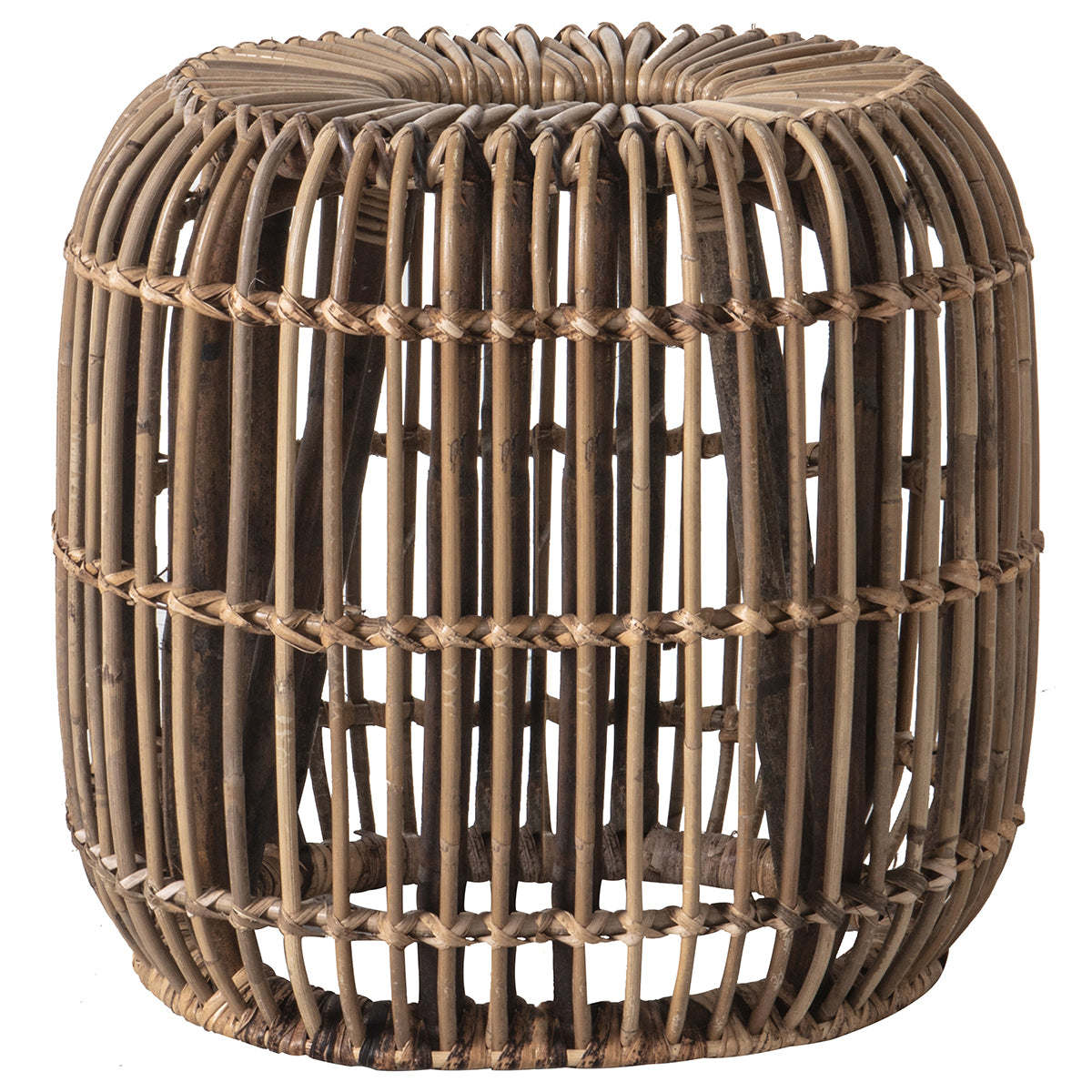 Rafael Side Table Large Natural, W 52cm D 52cm H 46cm (RRP $379) - Image 2