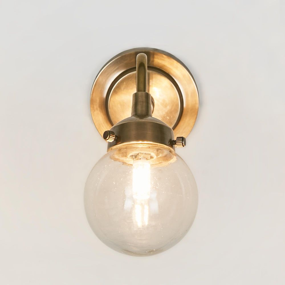 Beacon Outdoor Wall Light Antique Brass (RRP $352) - Image 3