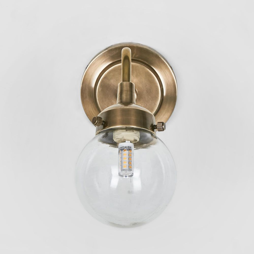Beacon Outdoor Wall Light Antique Brass (RRP $352) - Image 2