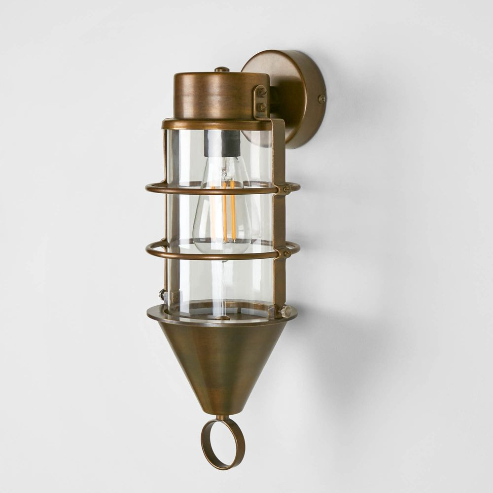 Eastwood Outdoor Wall Light Brass (RRP $627) - Image 3