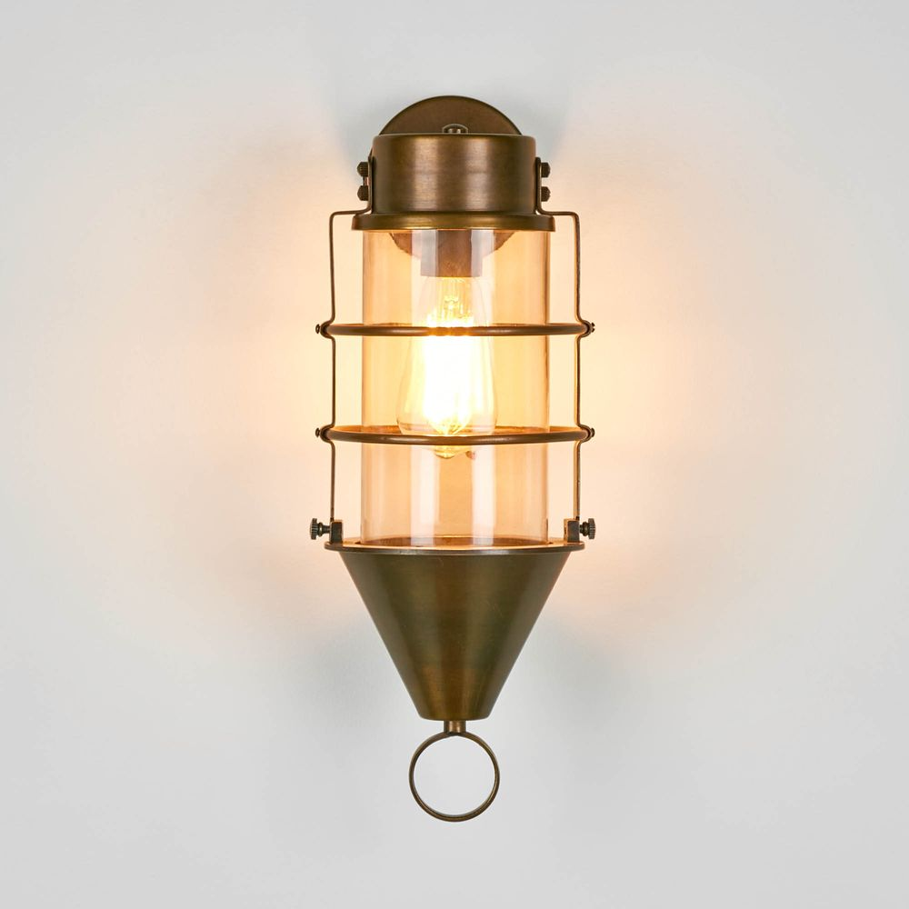 Eastwood Outdoor Wall Light Brass (RRP $627) - Image 2