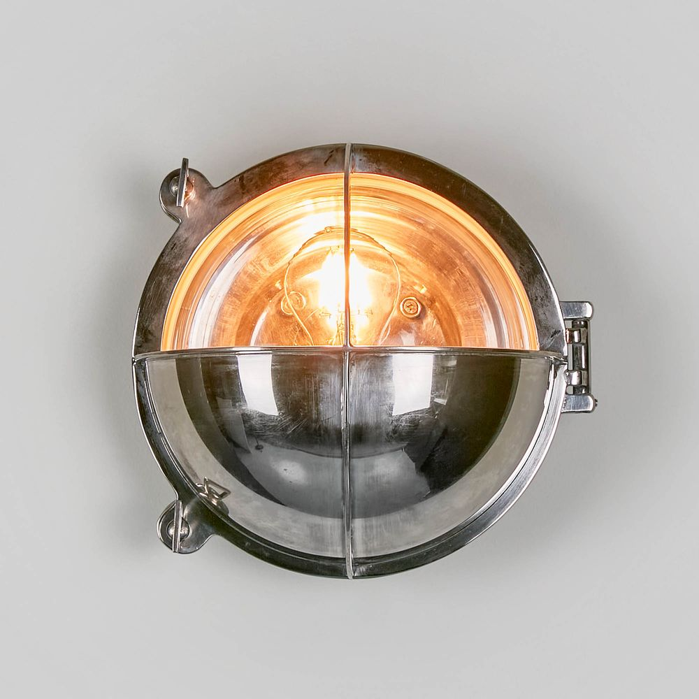 Vienna Outdoor Wall Light Antique Silver (RRP $726) - Image 3