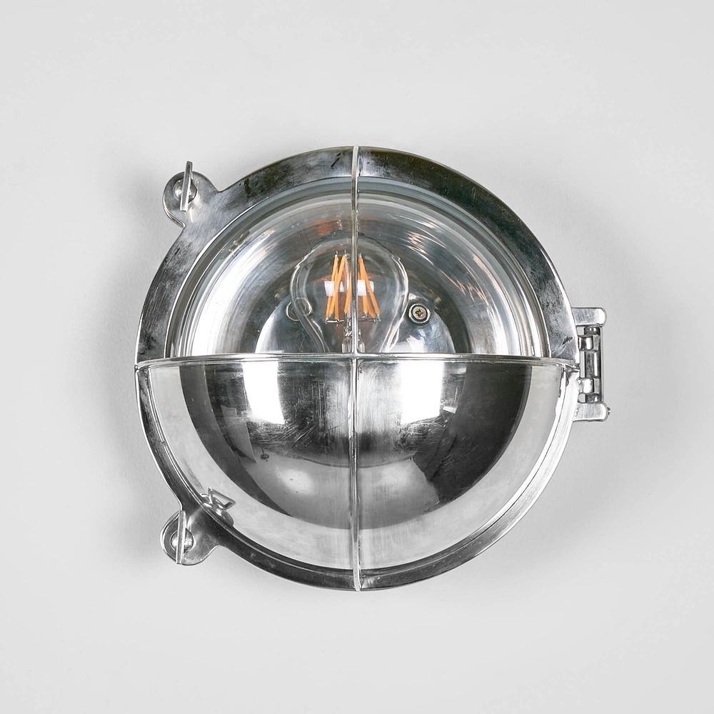 Vienna Outdoor Wall Light Antique Silver (RRP $726) - Image 2