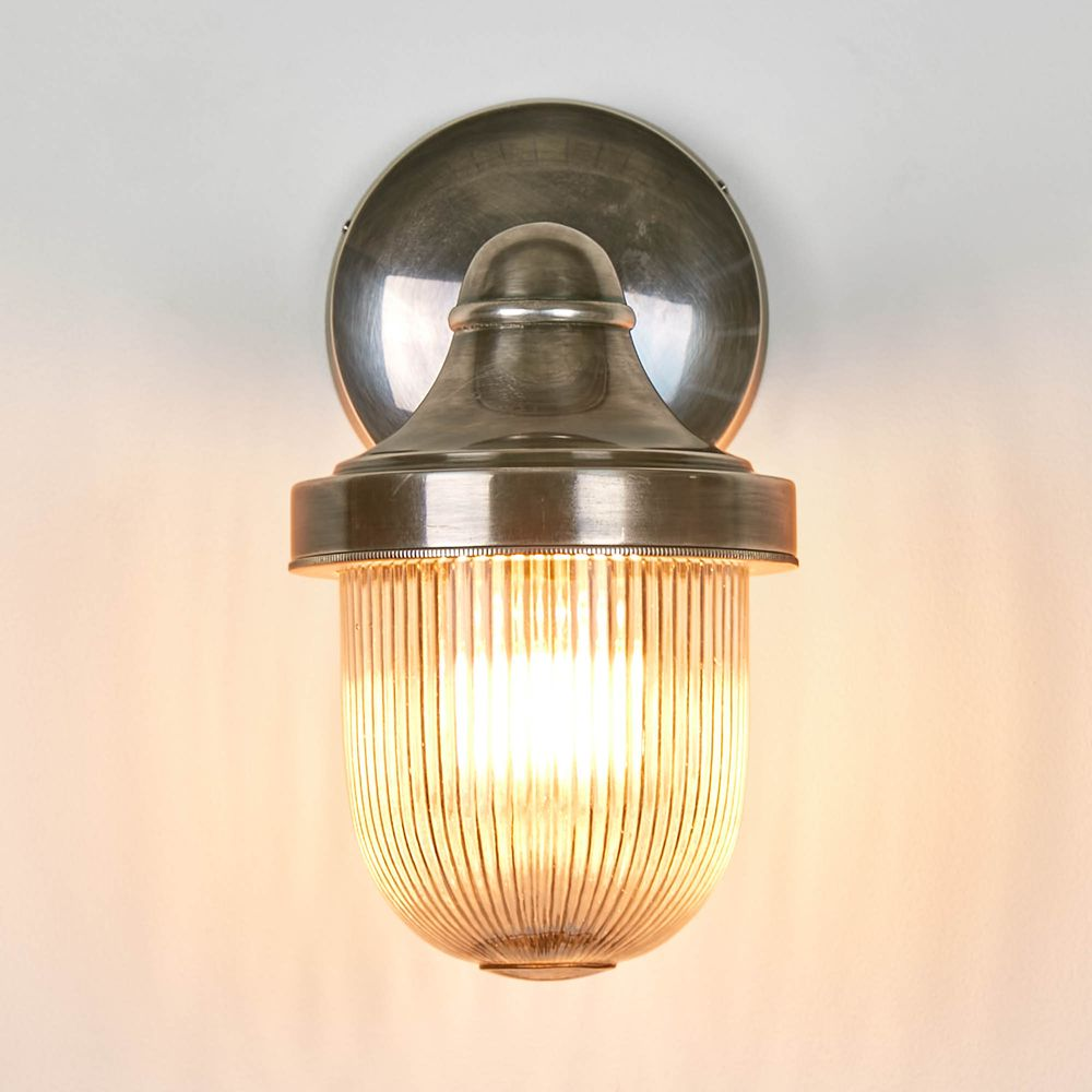 Jade Outdoor Wall Light Silver (RRP $549) - Image 2