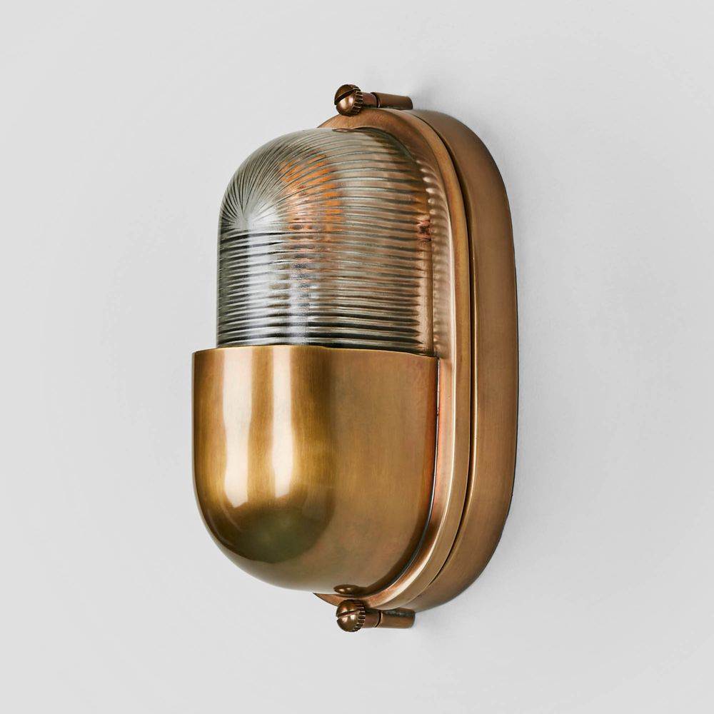 Anchor Outdoor Wall Light Brass (RRP $495) - Image 4