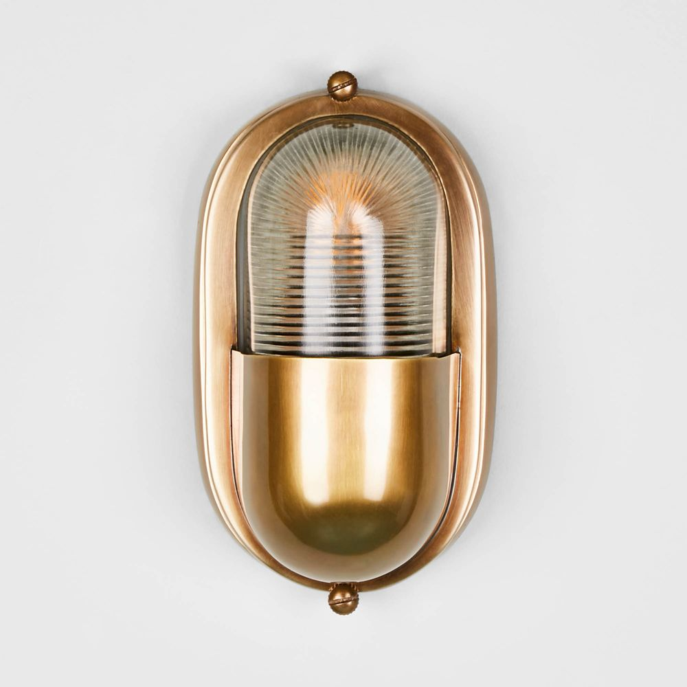 Anchor Outdoor Wall Light Brass (RRP $495) - Image 2
