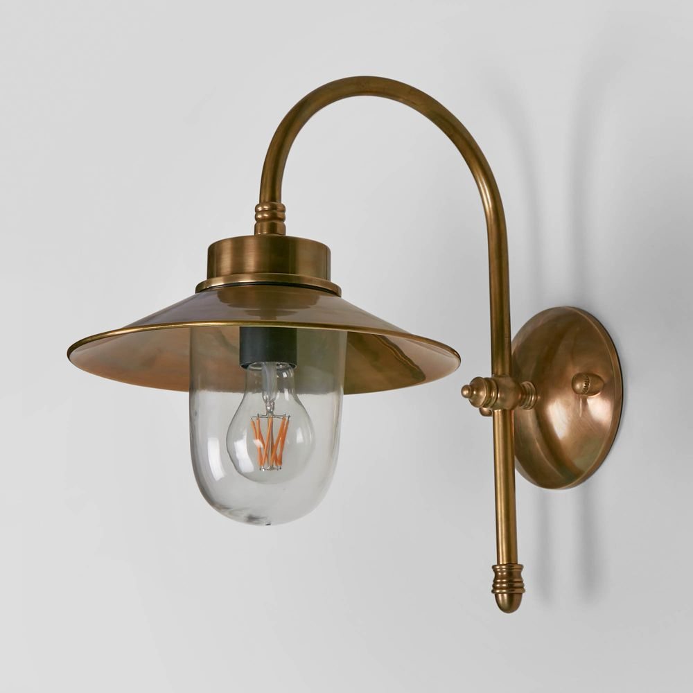 Legacy Outdoor Wall Light Antique Brass (RRP $635.80) - Image 4