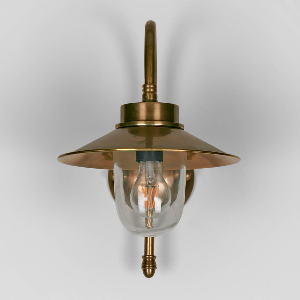 Legacy Outdoor Wall Light Antique Brass (RRP $635.80) - Image 2