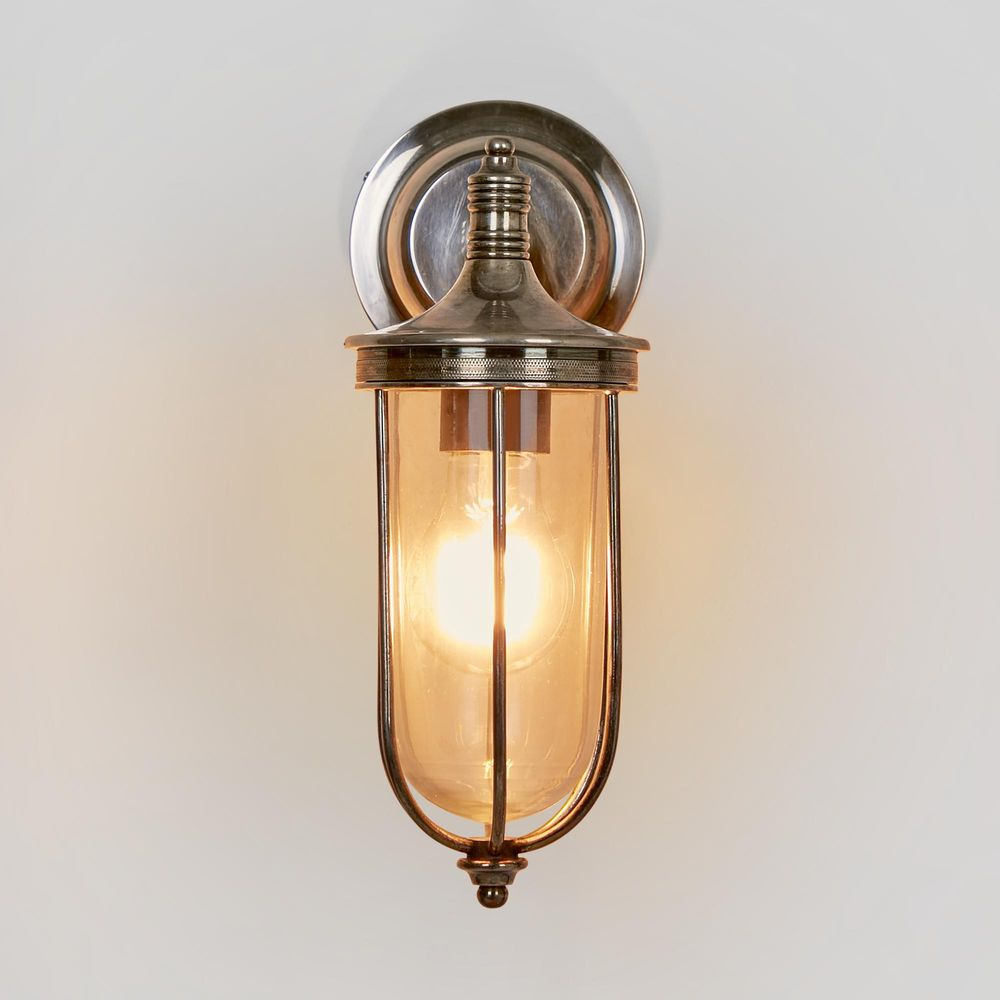Noosa Outdoor Wall Light Antique Silver (RRP $429) - Image 3