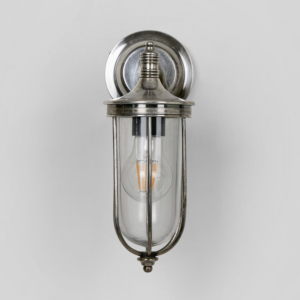 Noosa Outdoor Wall Light Antique Silver (RRP $429) - Image 2