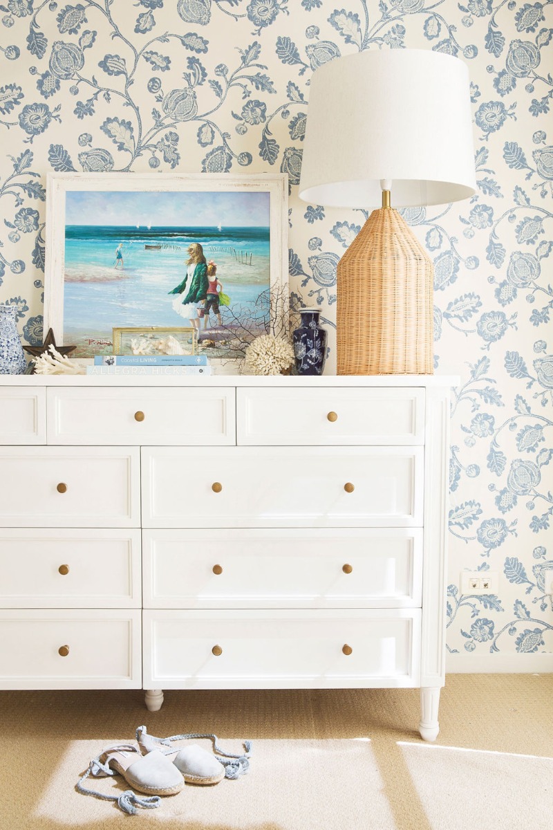 Hamilton Dresser 9 Drawer White, W 154cm x D 47cm x H 92cm - Image 5