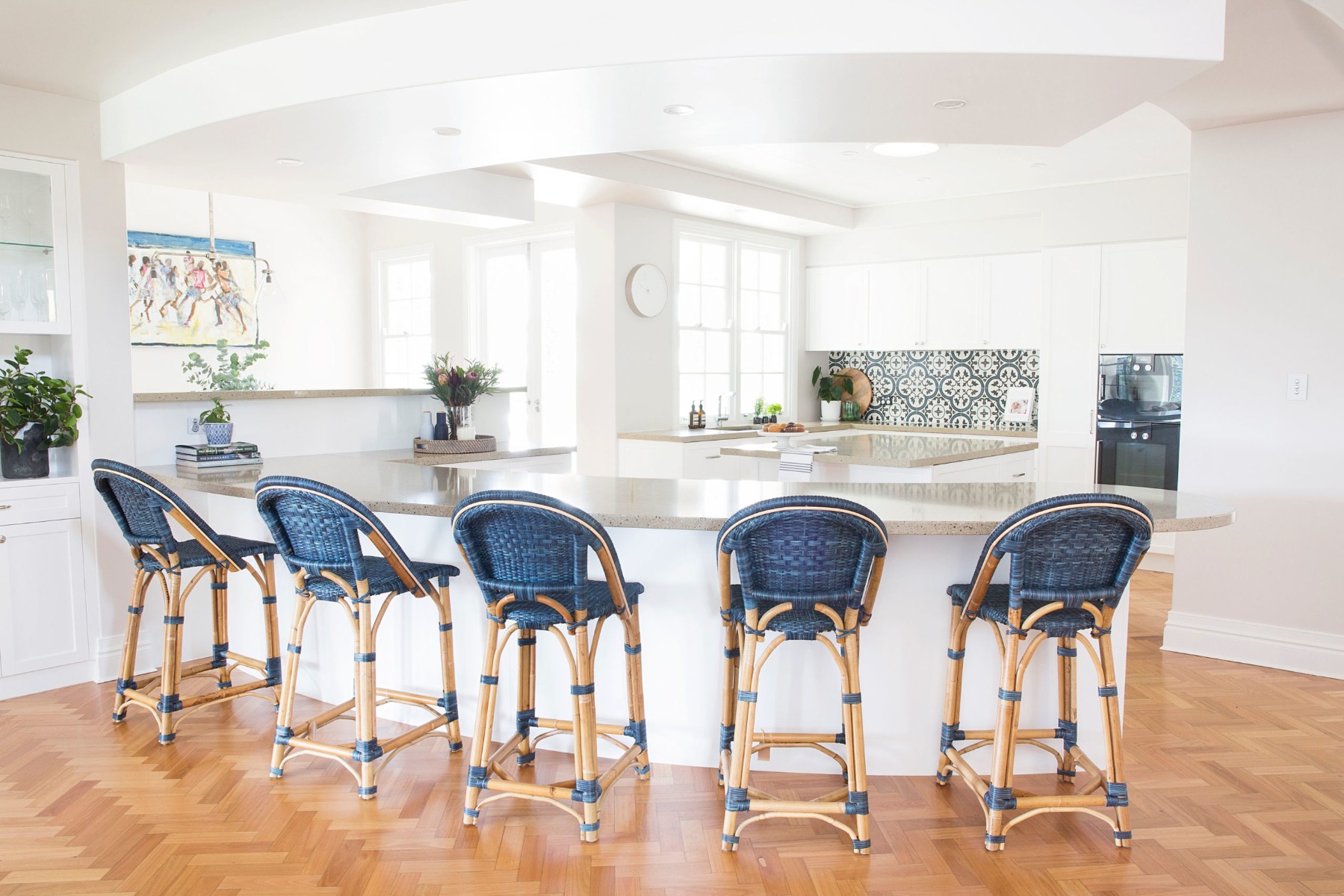 Sorrento Counter Stool Oceania, W 46cm x D 58cm x H 106.5cm - Image 2