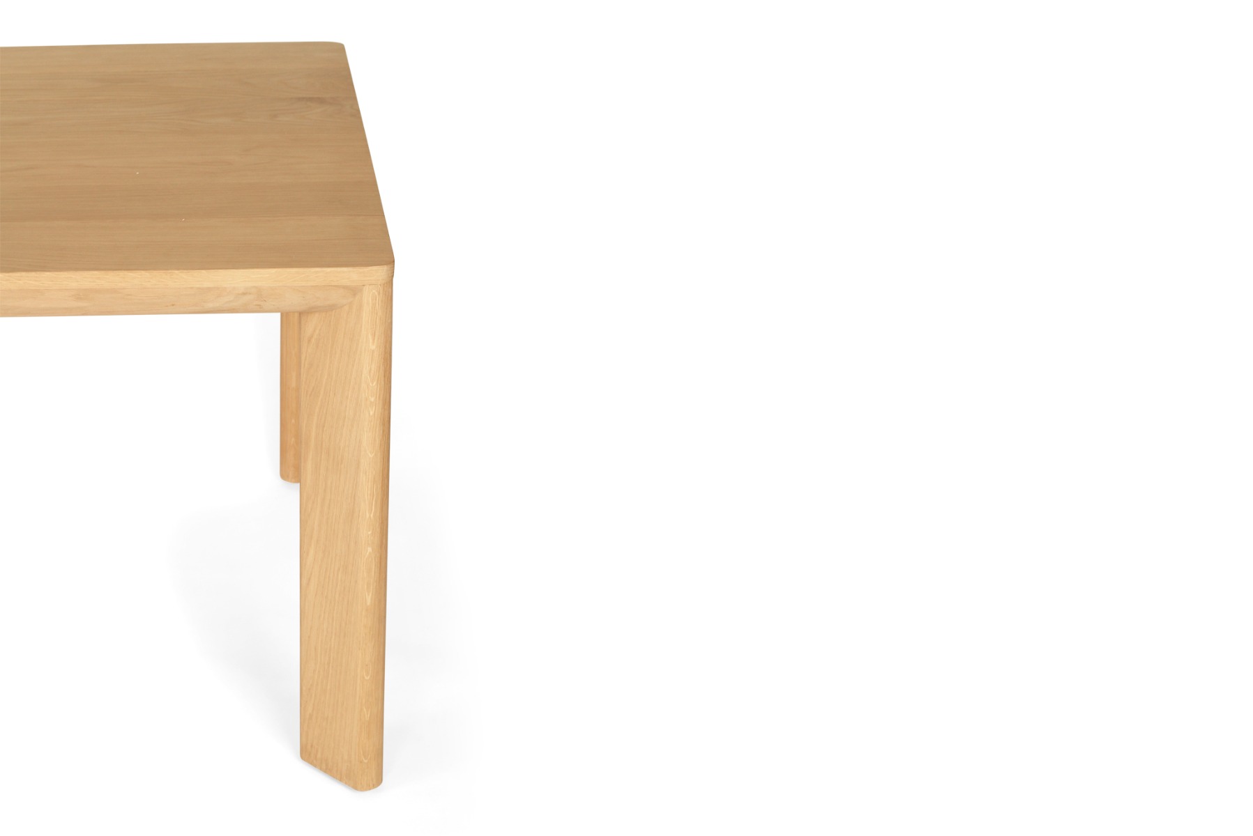 Asher Dining Table Solid Premium American Oak, L 200cm x W 100cm x H 75cm (RRP $3999) - Image 15
